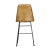 Open -base frame is constructed of black iron paired with cognac-colored, vintage leather upholstery. The Verona Bar Stool...