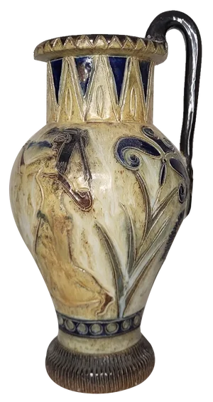 Art Deco Vase by Roger Guerin, 1930s