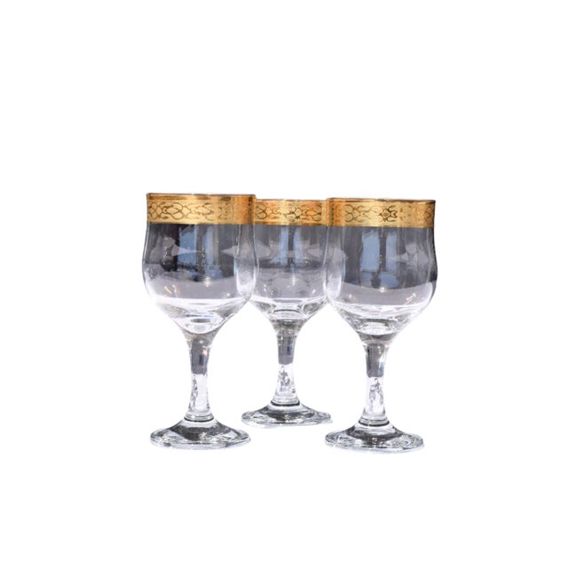 1990s Circleware "Classique" Wine Glasses (3) For Sale - Image 4 of 7