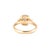 Early 21st Century 10k Yellow Gold 3.66ctw Igi Lab Grown Diamond Elongated Cushion Engagement Ring, Size 8 For Sale - Image 5 of 9