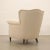 Beige Vintage Fabric Armchair, 1950s For Sale - Image 8 of 10