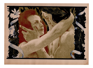 Henri Bellery-Desfontaines, L'Énigme (The Enigma), 1898, Original Lithograph