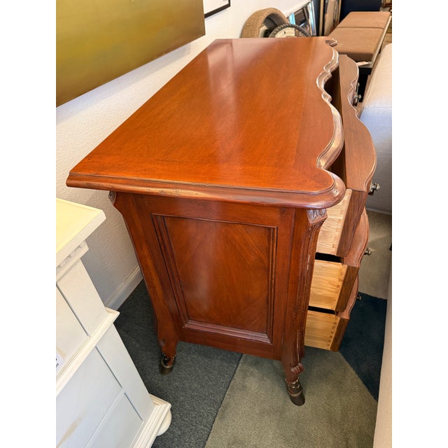 Baker Furniture Company Baker Furniture French Provincial Louis Vx Style Chest of Drawers For Sale - Image 4 of 12