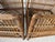 Wood Vintage Palecek President’s State Stick Rattan Lounge Chairs – Pair For Sale - Image 7 of 18