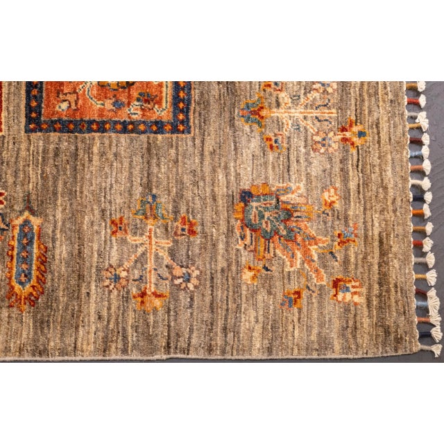 Early 21st Century Contemporary Gabbeh Rug 6'10'' X 9'11'' For Sale - Image 5 of 9