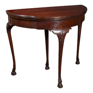 1890's Antique Georgian Revival Card Table