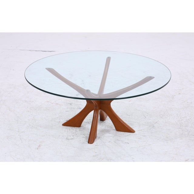 Mid-Century T118 Coffee Table in Teak by Illum Wikkelso for Niels Eilersen, Denmark, 1960s For Sale - Image 4 of 13