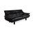 Modern Alanda 3-Seater Sofa in Black Leather by Paolo Piva for B&b Italia / C&b Italia For Sale - Image 3 of 17