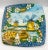 Trapani Windmills of Sicily Motif Hand Painted Terra Cotta Antipasta Wall Platter For Sale In New York - Image 6 of 6