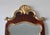 Mid 20th Century Vintage Italian La Barge Burl-Wood Gilded Wall Mirror For Sale - Image 5 of 18