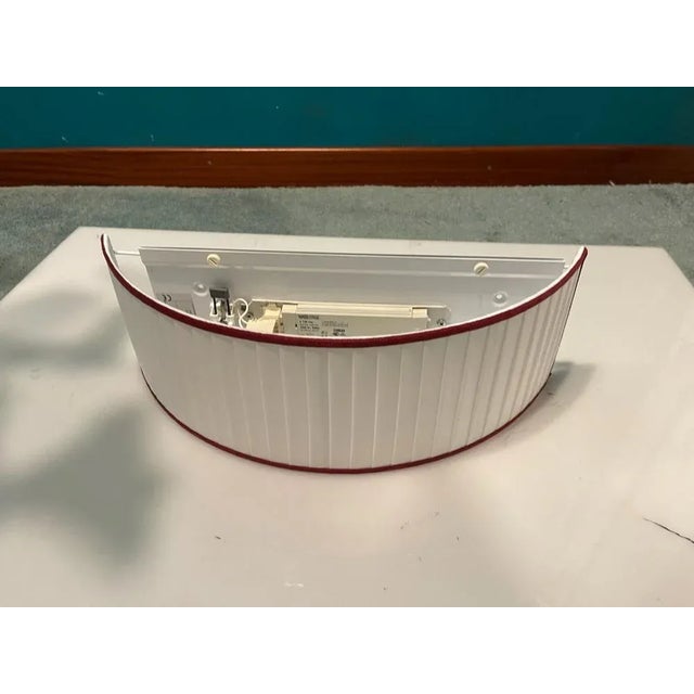 Satin Pleated Sconces by Zonca, 1990s, Set of 2 For Sale - Image 3 of 10