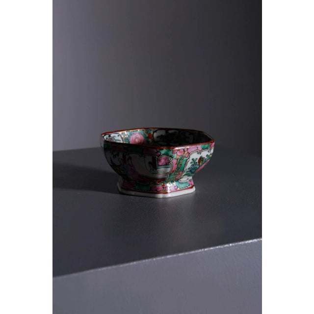 Chinese Porcelain Vase with Floral Decorations, 1950s For Sale - Image 4 of 6