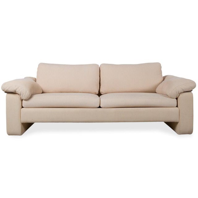 Three-Seater and Two-Seater Sofas in Fabric from Cor, Set of 2 For Sale - Image 4 of 18