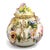 Hollywood Regency Antique Coalport Flower-Encrusted Pot, 1815 For Sale - Image 3 of 14