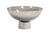 Contemporary Round Grotto Glass Footed Bowl For Sale - Image 3 of 11