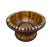Wood Vintage Bamboo and Rattan Hand Woven Pedestal Centerpiece For Sale - Image 7 of 10
