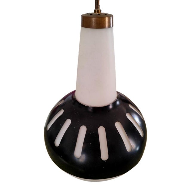 Fontana Arte Chandelier Pendant by Max Ingrand for Fontana Arte For Sale - Image 4 of 6
