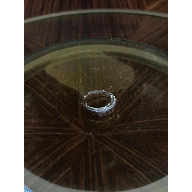 Murano Blown Glass Dish attributed to Vittorio Zecchin for V.S.M. Cappellin Venini & C., Italy, 1920s For Sale - Image 4 of 8