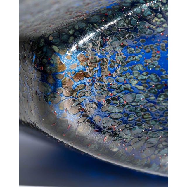 Art Glass Satellite Vase by Bertil Vallien for Kosta Boda, 1992 For Sale - Image 10 of 11