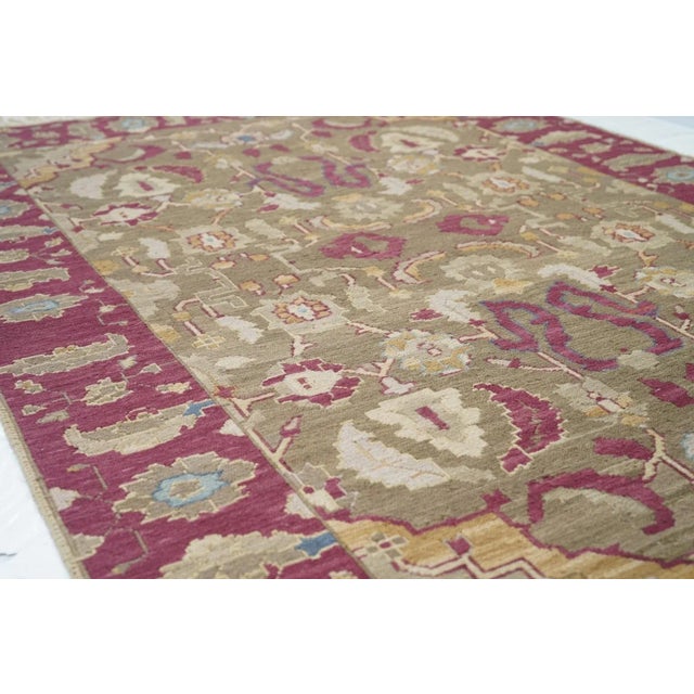 Sumak Rug 4'1'' X 6'1'' For Sale In New York - Image 6 of 10