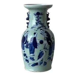 19th Century Chinese Porcelain Celadon Vase