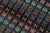 1990s Boho Chic Black/Blue High Low Wool Rug - 2'10'' X 5'1'' For Sale - Image 5 of 8