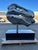 Tyrannosaurus Rex Sculpture in Stainless Steel For Sale - Image 6 of 15