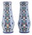 Art Deco Ceramic Amphora Vases with Enamel, 1915, Set of 2 For Sale