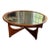 Hickory Chair Modern Round Glass Coffee Table For Sale