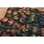 Textile Antique Tapestry Square MilleFleurs Tapestry Fragment Wool Black Textile Art For Sale - Image 7 of 8