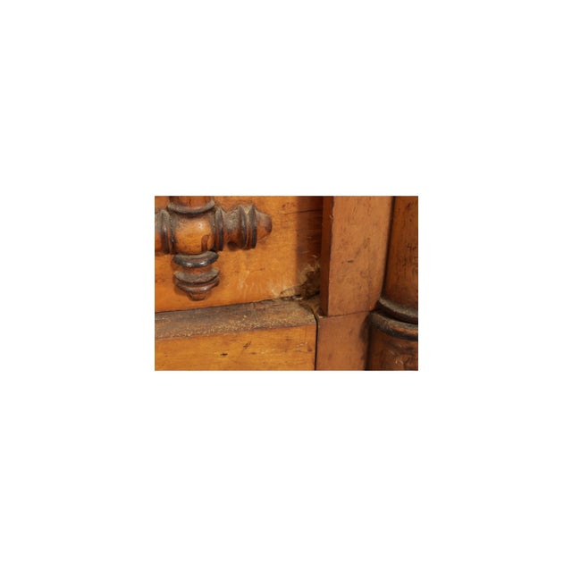 Late 19th Century Paine Furniture Co. Faux Bamboo Birdseye Maple Wellington Chest For Sale - Image 9 of 16