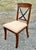 Rustic European Lane Furniture Rustic European X Back Dining Chairs - Set of 4 For Sale - Image 3 of 11