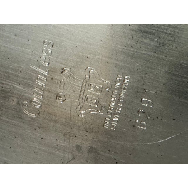 Mid 20th Century Vintage Silver-Plated Butler Tray in the "Countess" Pattern by the International Silver Company For Sale - Image 5 of 18