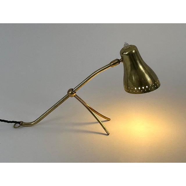 1950s Mid-Century Modern Table Lamp by Jean-Boris Lacroix, France, 1950s For Sale - Image 5 of 18