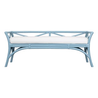 Charlotte Bench - Pool Blue For Sale