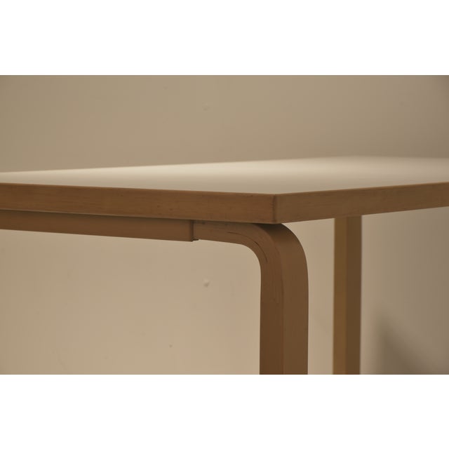 Mid-Century Modern 81A Dining Table by Alvar Aalto for Artek, 1980s For Sale - Image 3 of 18