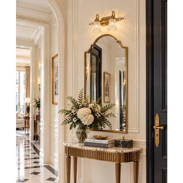 Miranda Feiss Parisian Art Deco Pasquale Miranda Two Light Wall Sconce For Sale - Image 10 of 10