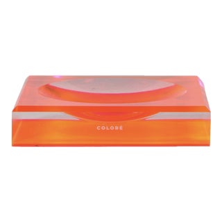 Contemporary Coloré Modern Lucite Bowl For Sale