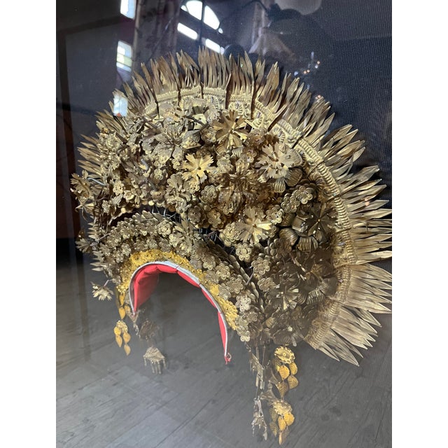 Balinese Bridal Headdress, 1920s For Sale - Image 3 of 7