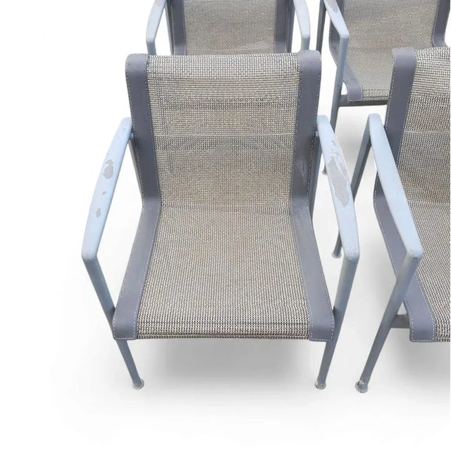 Richard Schultz 1966 Collection Dining Armchairs, Set of 6 For Sale In New York - Image 6 of 7