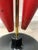 Metal Metal & Brass Red Cone Umbrella Stand from Vitra, Italy, 1970s For Sale - Image 7 of 11