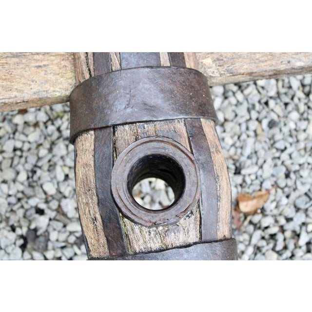 Antique Spanish Wheel Coffee Table For Sale - Image 9 of 14