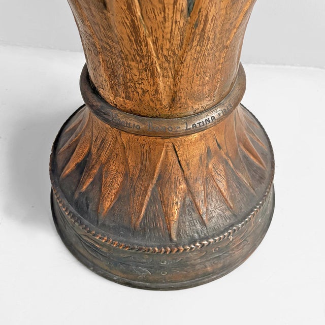 Hellenic Italian Bronze Amphora by Virgilio Bono, 1960s For Sale - Image 6 of 18