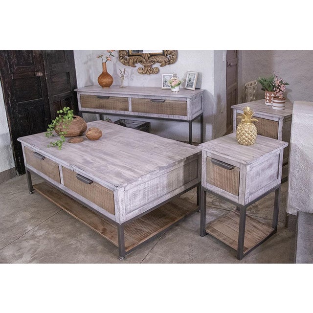 The Amelia Collection is a clean and refreshing mix of modern and industrial details. Rustic wood has been hand distressed...