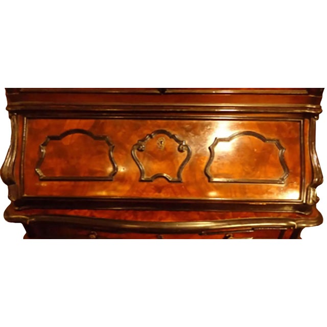 Italian 18th Century Style Secretary For Sale - Image 4 of 9