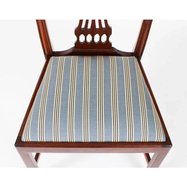 Vintage Oval Dining Table & Chairs attributed to William Tillman, 1980s, Set of 7 For Sale - Image 10 of 18