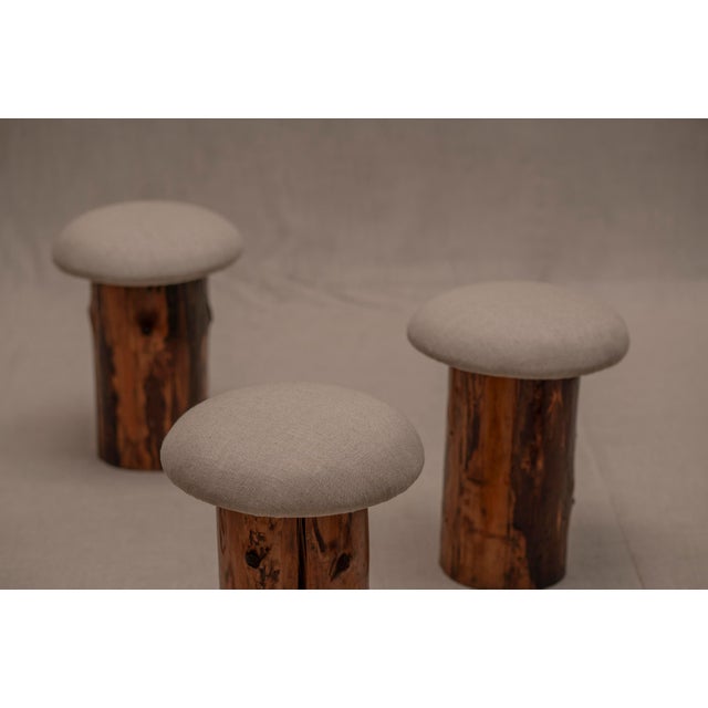 Vintage Mushroom Stools, 1960s, Set of 5 For Sale - Image 13 of 14