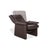 Modern Leather Armchair from Erpo Milano For Sale - Image 3 of 12