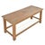This large coffee table, formerly used as a draper's table in India, seduces with its authentic look and imposing...
