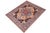 Rustic Kazak Orange/Blue Wool Rug - 8'1''x10'0'' For Sale - Image 9 of 10